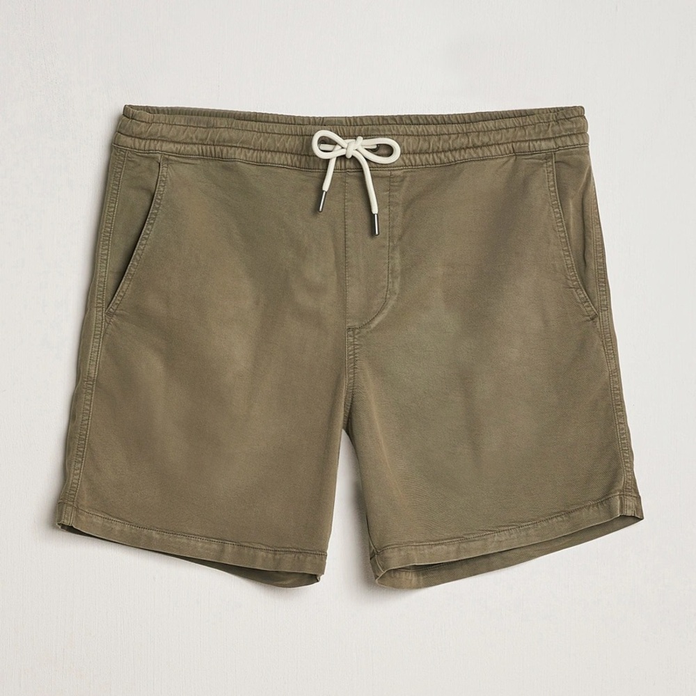 NN07 Gregor Tencel Drawstring Pull On Shorts Clay Green Size XL